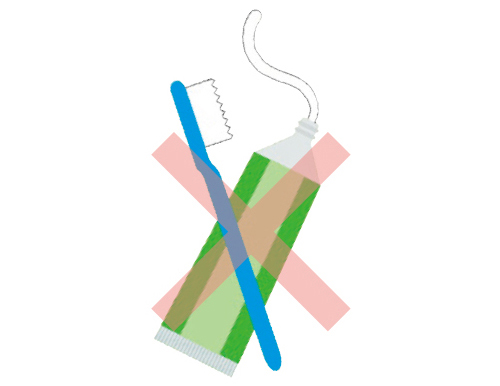 就寝直前の歯磨きはNG