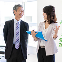 経営者さま向け情報誌（かんぽスコープ）