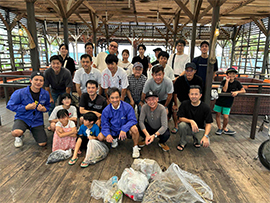 Okinawa Area Office Beach Clean-Up Activity (FY2024)