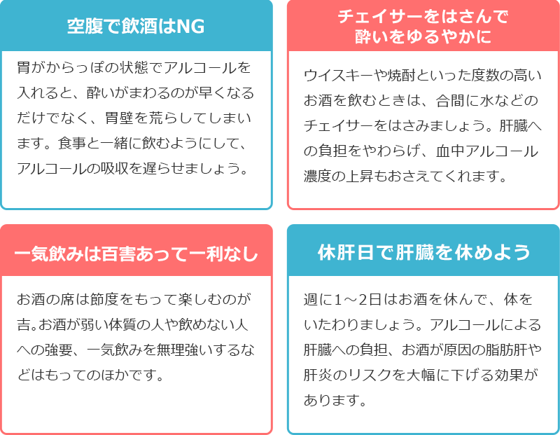 ほどよい飲酒で「大人の飲み方」を