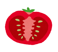 トマト（中サイズ） 約1/2個