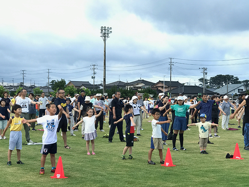 秋田県にかほ市会場の開催模様2